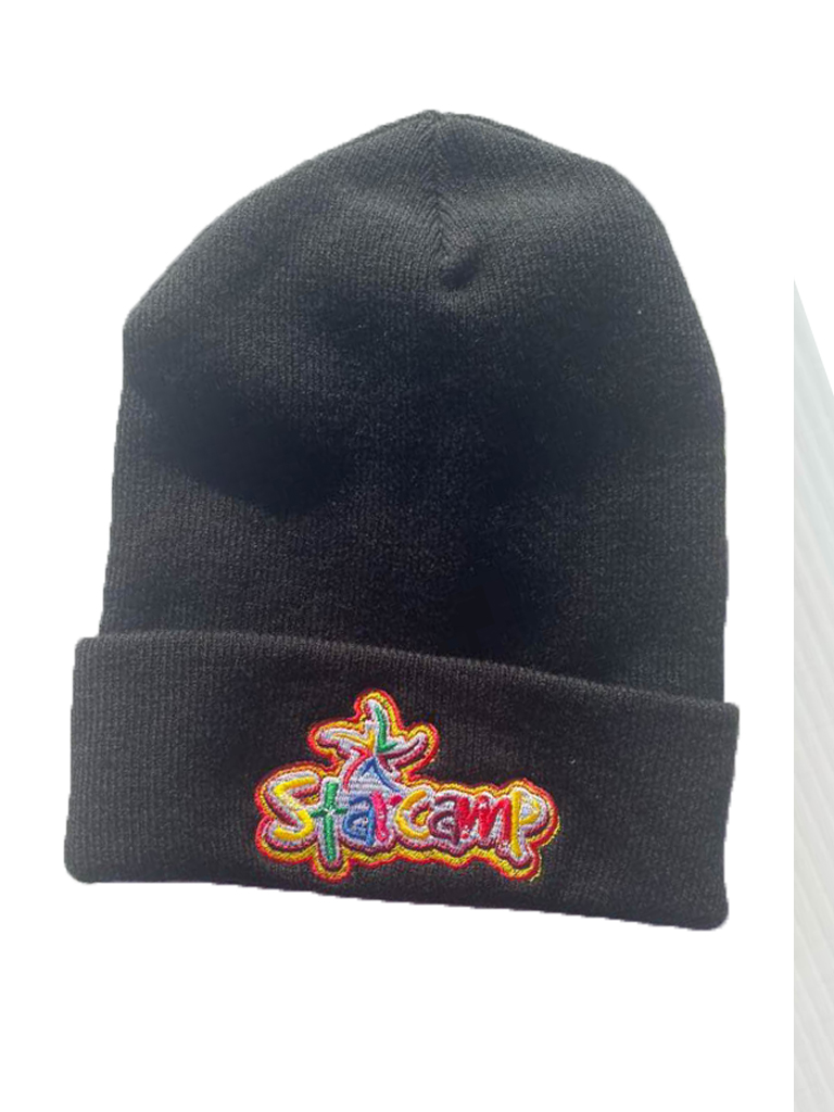 Starcamp Black Beanie - Image 2